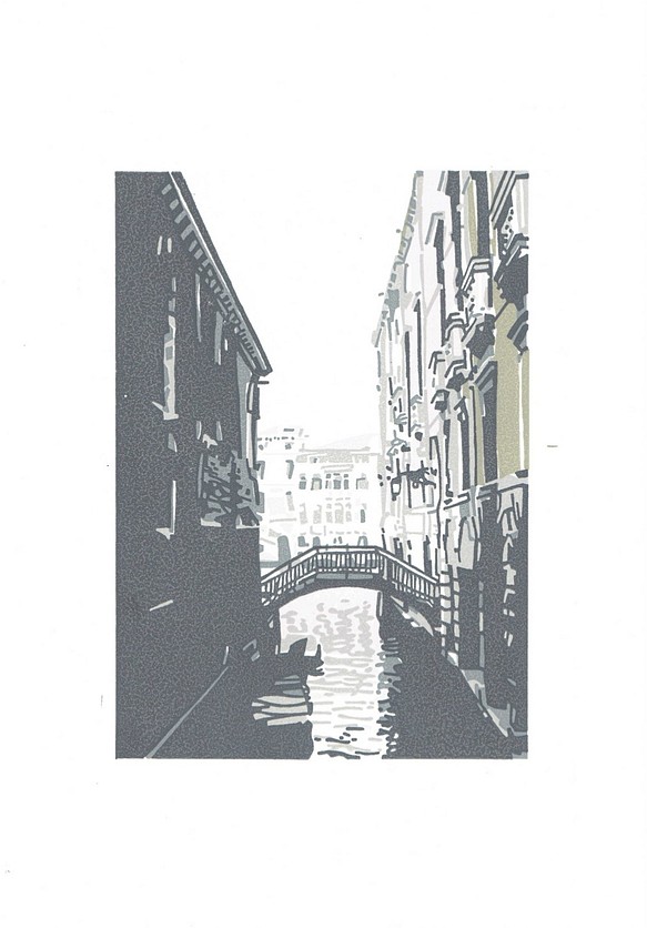 シルクスクリーン版画／106　ヴェネツィア３５ 1枚目の画像