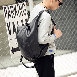 鞄 バッグ リュックサック シンプル レザー 通学通勤 ハンドバッグ ショルダーバグ レジャーバッグ トートバッグ 1枚目の画像