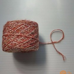 引き揃え糸No.55　ファンシーヤーン/手染め糸/レッド糸/まとめ買いOK 1枚目の画像