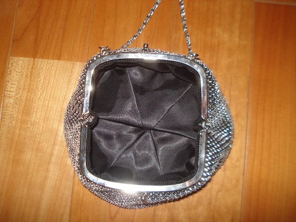 Beaded Bag --Snow Crystal-- [Black] | mehyemen.com