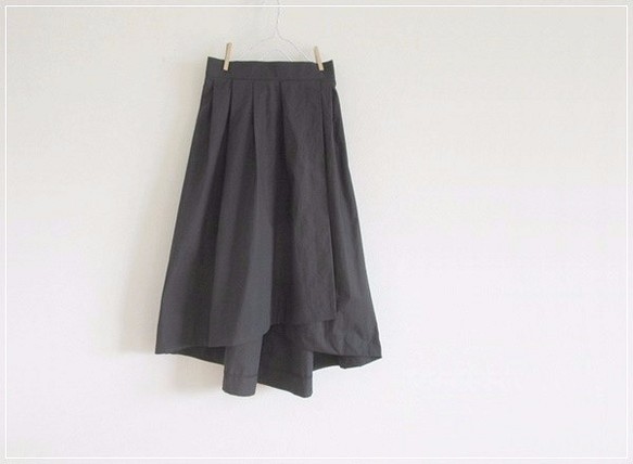 【再販】black* フィッシュテールラップスカート 1枚目の画像