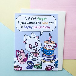 |可愛 柴犬蘇菲 | 純棉 生日卡片 非生日快樂 第1張的照片