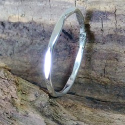 銀の指輪（槌目）＃12.5 1枚目の画像
