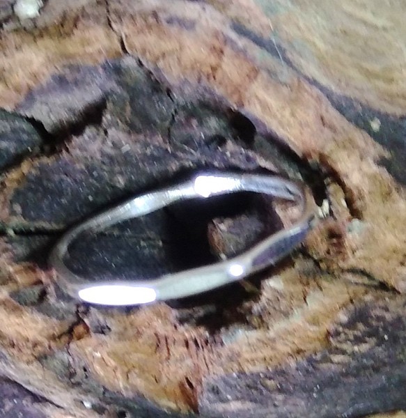 銀の指輪（槌目）＃5.5 1枚目の画像