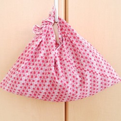 送料無料 縁起物 麻の葉(asanoha) あずま袋 1枚目の画像
