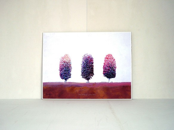 ORIGINAL GICLEE The landscape of the trees.《007》 www