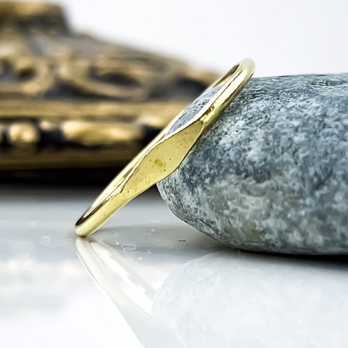 Brass Ring 1.2mm 1つたたきリング（真鍮） 指輪・リング egg jewelry
