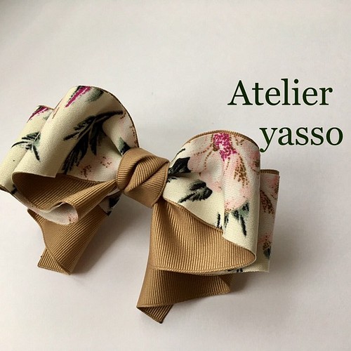 イデアルリボンミディアムバレッタ バレッタ Atelier yasso 通販