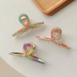 可愛くて優しくて暖かい色、ユニークな蝶のヘアピン、ヘアアクセサリー、日本の色の気質 1枚目の画像
