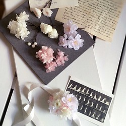 桜&薔薇&小菊&紫陽花のピンset17点 1枚目の画像