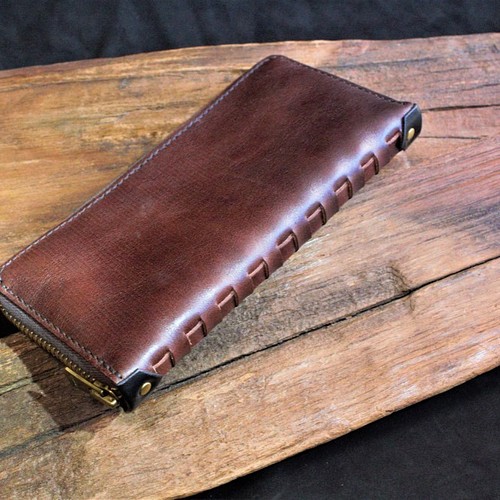 mill zip long wallet】 ジップロングウォレット 長財布 handworks1986