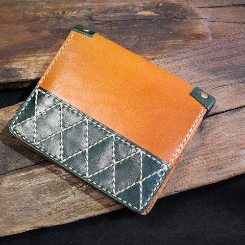 goh half wallet】 ハーフウォレット 二つ折り財布 handworks1986 通販