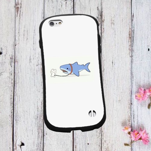 サメ スマホケース 可愛い スマホケース Iphoneケース Androidケース 39 Iphoneケース カバー Pinky Store 通販 Creema クリーマ ハンドメイド 手作り クラフト作品の販売サイト