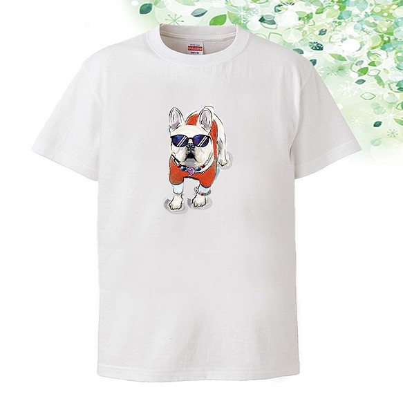 オリジナル イラスト ｔシャツ おしゃれなフレンチブルドック 全8色 Tシャツ カットソー あい 通販 Creema クリーマ ハンドメイド 手作り クラフト作品の販売サイト