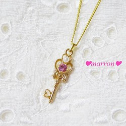 love heart key♡ネックレス♡ 1枚目の画像