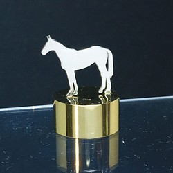 Paper Weight Horse SV+Brass  [Oder Production] ＜受注制作＞ 1枚目の画像
