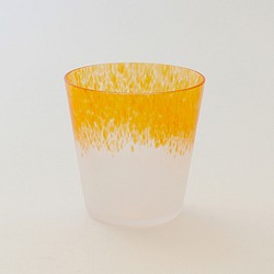 iro フリーズ（ロックグラス）オレンジ 1枚目の画像