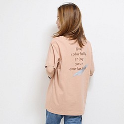 【SALEサイズ限定価格】新作WEEK2021　バックプリント　ロゴ　シルクスクリーンプリント半袖Tシャツ 1枚目の画像
