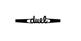 いち様専用オーダーページ　切り文字リング「duel」 1枚目の画像