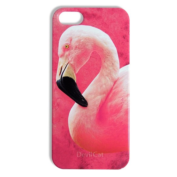 「Pink Flamingo」iPhoneケース 1枚目の画像