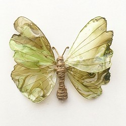 《送料無料》蝶のオブジェ 1枚目の画像