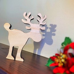 北欧 クリスマス飾り トナカイ 1枚目の画像