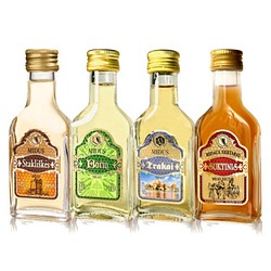 【送料無料】世界最古のお酒・蜂蜜酒ミードミニチュアボトル飲み比べ４本セット 1枚目の画像