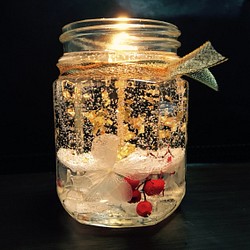 煌めく夜に、願いをこめて 〜winter aroma candle〜 1枚目の画像