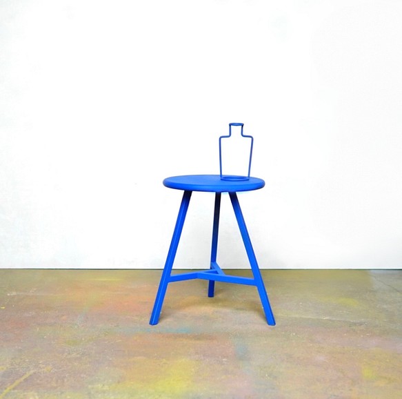 steel stool classic blue 椅子（チェアー）・スツール CLARO 通販