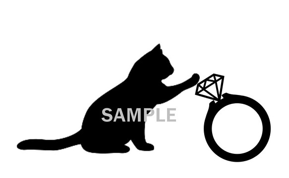 猫のシルエットイラスト その他素材 Shige Pom 通販 Creema クリーマ ハンドメイド 手作り クラフト作品の販売サイト