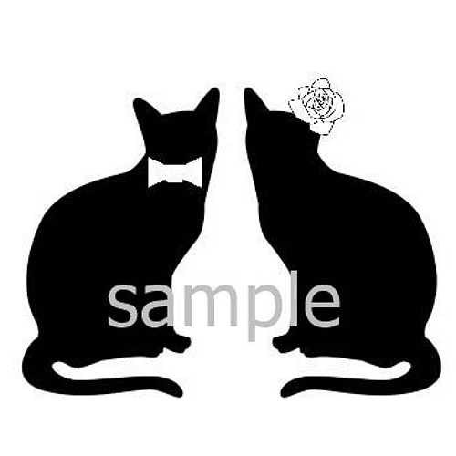 猫のシルエットイラスト その他素材 Shige Pom 通販 Creema クリーマ ハンドメイド 手作り クラフト作品の販売サイト