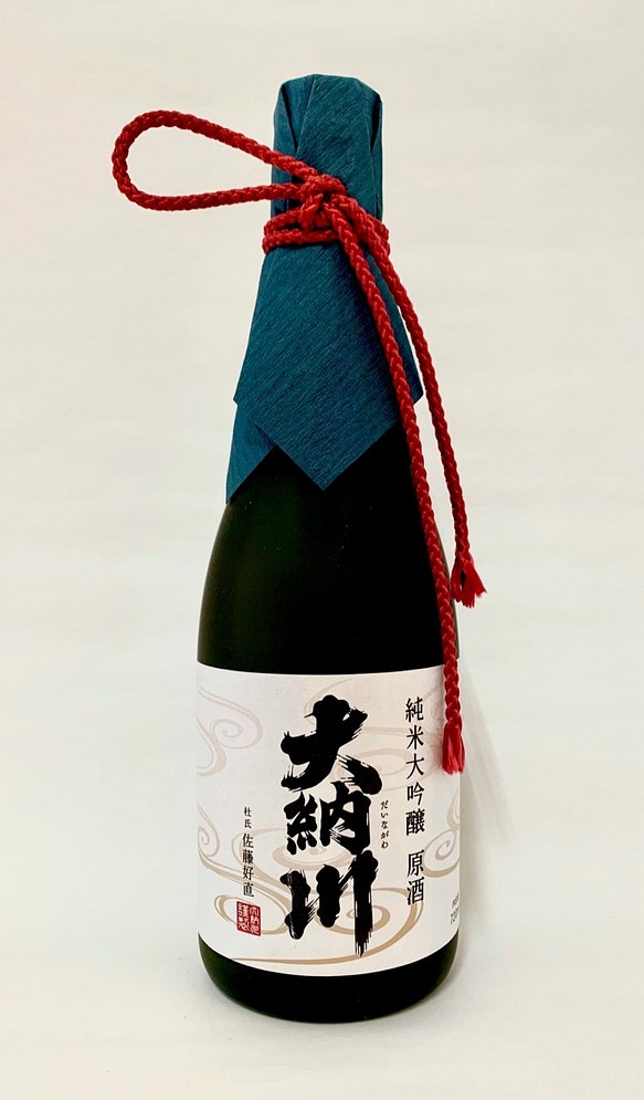日本酒　大納川 純米大吟醸原酒 720ml  限定酒　横手の地酒　 1枚目の画像