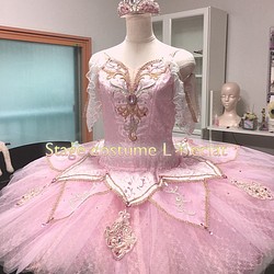 お試し価格！ ダンス/バレエ #145 バレエ 衣装 クラシックチュチュ ピンク ミントグリーン ダンス・バレエ