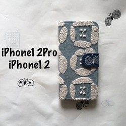 ミナペルホネン dear iPhone12/iPhone12Pro手帳型ケース スマホケース