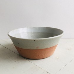 《器》ボウル・ラーメン鉢（灰釉／ブルーグレー）[C-08] 1枚目の画像