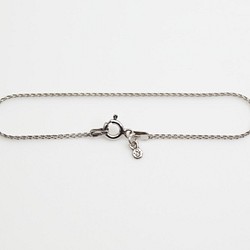 (B008, Wheat Chain) 編織紋理, 意大利925純銀手鍊, 6 3/4 英吋, 17cm 第1張的照片