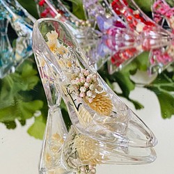 シンデレラハイヒール　ガラスの靴　ホワイト　 1枚目の画像