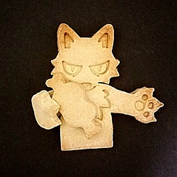 【オオカミ男】ハロウィン/クッキー型 / クッキーカッター 1枚目の画像