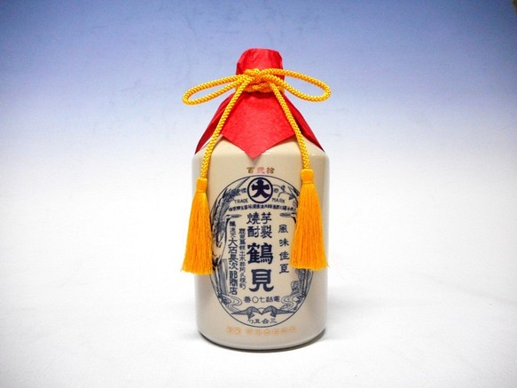 【芋焼酎】鶴見120周年記念ボトル（コンプラ瓶） 1枚目の画像