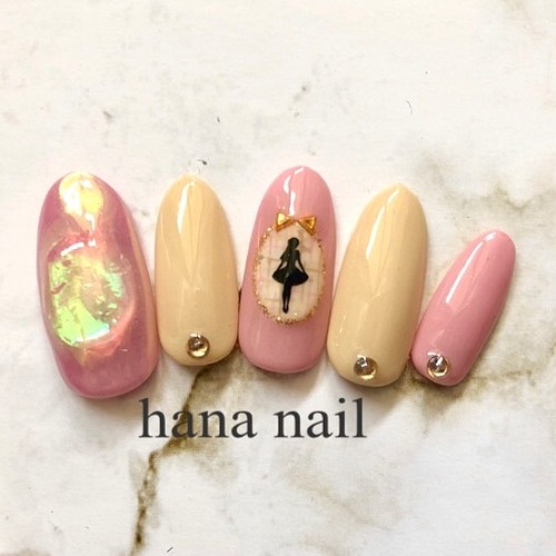 オーロラキャンディネイル 女の子ネイルチップ ネイルチップ ネイルシール Hana Nail 通販 Creema クリーマ ハンドメイド 手作り クラフト作品の販売サイト