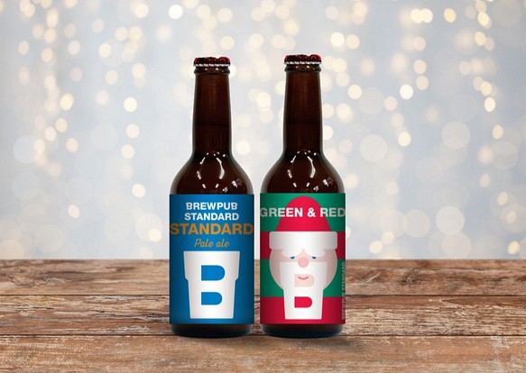 【期間限定】永遠の定番ビールと限定クリスマスビール 6本セット 1枚目の画像