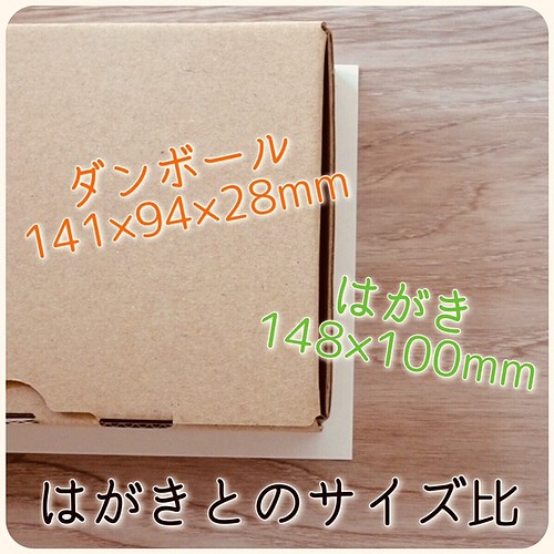 送料無料 50枚 小物用小型ダンボール箱 アクセサリー梱包 はがき A6