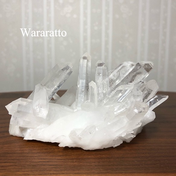 ☆水晶｜クラスター 240g｜ヒマラヤ（チベット）産｜原石｜天然石