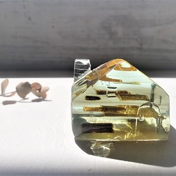 ガラスの家　置物　インテリア　銀澄 1枚目の画像