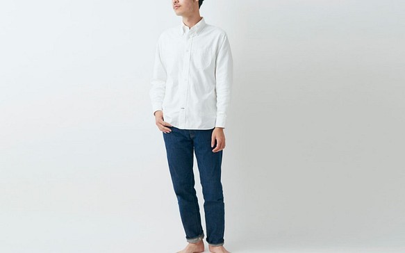 [僅用於皮革] [免費送貨] HANDROOM 5口袋牛仔褲Masa Ai Awa 第1張的照片