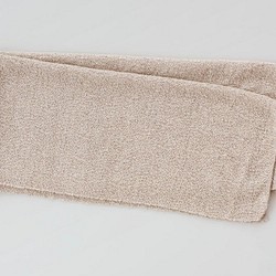 亞麻針織毛巾（緞）自然 第1張的照片