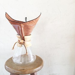 5 至 6 杯可重複使用的“Kakishibu 亞麻咖啡過濾器” 第1張的照片