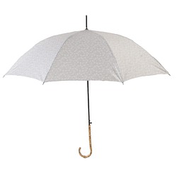 竹傘 吹花灰 Rain and Shine Long Umbrella ALCEDO 161020 遮陽傘雨傘 小花紋灰 第11張的照片