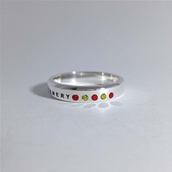 秋葉銀配飾戒指（男女通用）五元素 第1張的照片