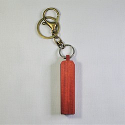 銘木のキーホルダーシリーズ：フェルナンブーコ 1枚目の画像